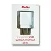 Miniatura 3 de Cargadores Celulares marca KOLKE modelo KCR-646 