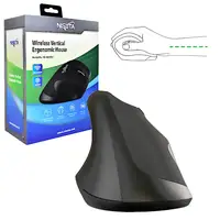 Mouse Inalambrico Vertical Ergonomico 2400Dpi Nisuta Mouse Inalambrico Vertical Ergonomico 2400Dpi Nisuta