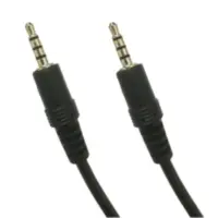 Cable Miniplug 3,5 4 Polos Macho-Macho 1,8 Mts Estandar