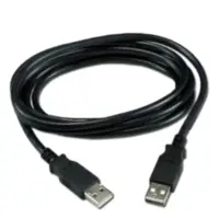  Cable Usb 2.0 A/A Macho-Macho 1,8 Mts Negro