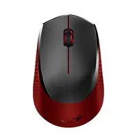 Mouse Inalambrico Genius Nx-8000S Blue Eye Silent Click Rojo/Negro Mouse Inalambrico Genius Nx-8000S Blue Eye Silent Click Rojo/Negro