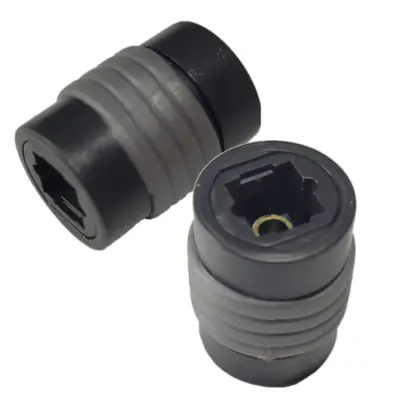 Detalles accesorios de Adaptador Empalme Hembra-Hembra Cable Optico Toslink-Toslink