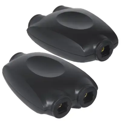 Detalles accesorios de Adaptador Divisor Splitter Optico Digital Con Ficha Toslink