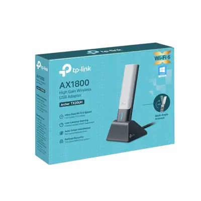 Detalles accesorios de Adaptador Wifi Usb Dual Band Tp-Link Archer Tx20Uh Ax1800 Wifi6 Hg
