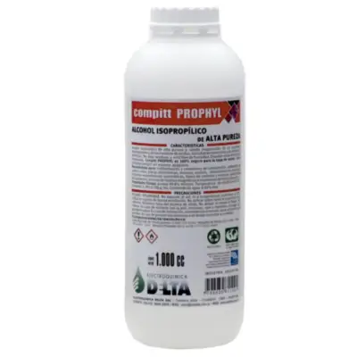 Alcohol Isopropilico Compitt Prophyl x 1000 cc Botella