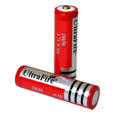 Detalles accesorios de Pila 18650 Recargable 4200Mah Ultrafire Li-Ion