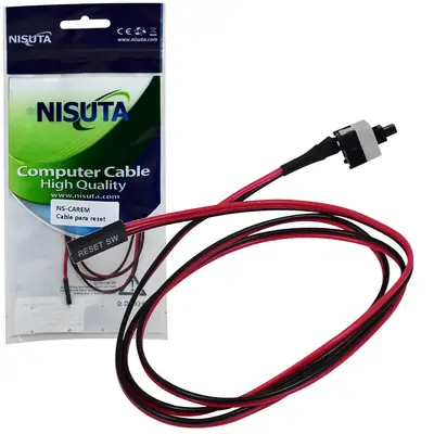 Detalles accesorios de Cable Boton Power/Reset 50 Cm Conector A Mb