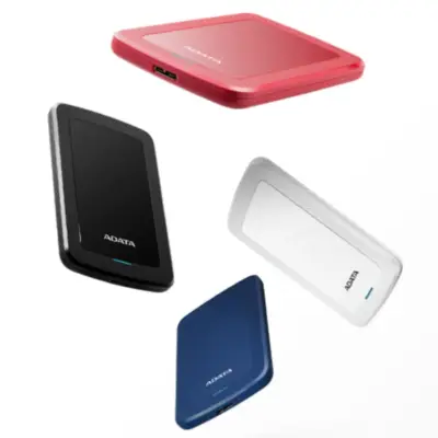 Detalles accesorios de Disco Rigido Portatil 2Tb Adata AHV300 USB 3.2 Negro