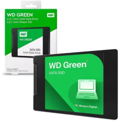Detalles accesorios de Disco Ssd Estado Solido 480Gb 2,5 Wd Wds480G3G0A Green