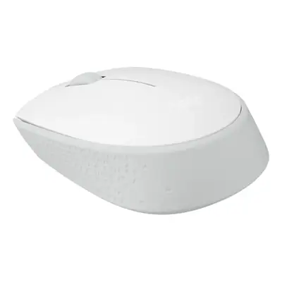 Vista lateral de Mouse Inalambrico Logitech M170 Blanco
