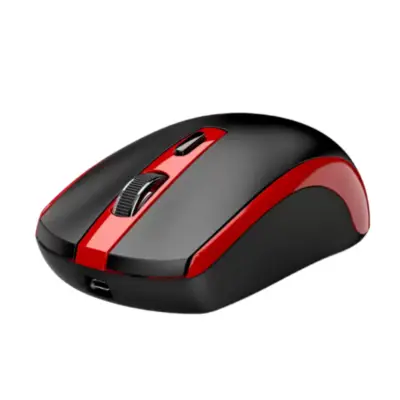 Mouse Inalambrico Genius Eco-8150 Recargable Rojo