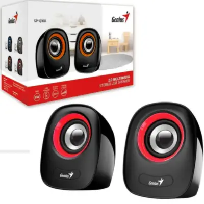 Detalles accesorios de Parlantes Usb Genius SP-Q160 Negro 6W