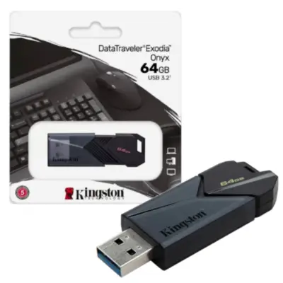 Detalles accesorios de Pendrive 64Gb Usb 3.2 Kingston Dtxon Exodia Onyx