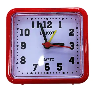Detalles accesorios de Reloj Despertador 4 agujas Dakot A3 Rojo