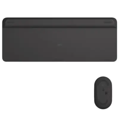 Detalles accesorios de Kit Teclado Y Mouse Logitech Inalambricos Mk470 Slim Combo Espanol Graphite