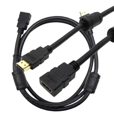 Detalles accesorios de Cable Hdmi Macho - Hembra Extension 1,5 Mts V2.0 4K