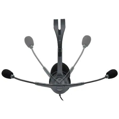 Detalles accesorios de Auricular Con Microfono Logitech H111 Negro Ficha 4 Polos