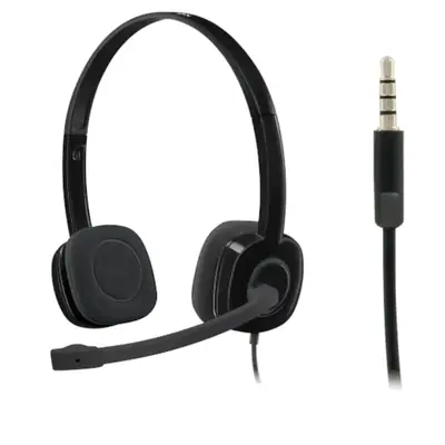 Auricular Con Microfono Logitech H151 Ficha 4 Polos