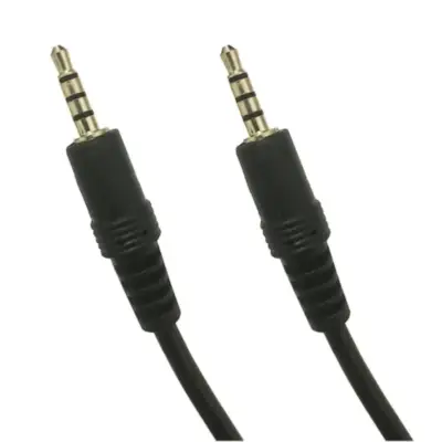 Cable Miniplug 3,5 4 Polos Macho-Macho 1,8 Mts Estandar