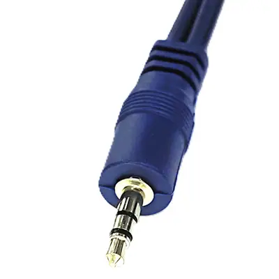 Detalles accesorios de Cable Miniplug 3,5 Estereo Macho-Macho 2 Mts Lujo