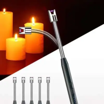 Detalles accesorios de Encendedor de arco electrico Chispero Recargable por USB