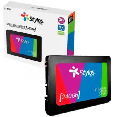 Detalles accesorios de Disco Ssd Estado Solido 240Gb 2,5 Stylos