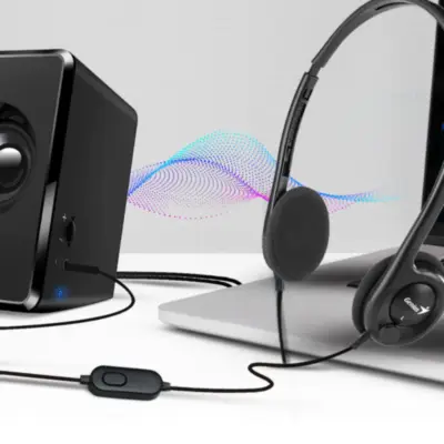 Detalles accesorios de Parlantes Usb Genius Sp-U125 Negro 3W