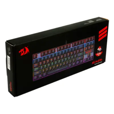 Detalles accesorios de Teclado Gamer Redragon Kumara K552 Rainbow Negro