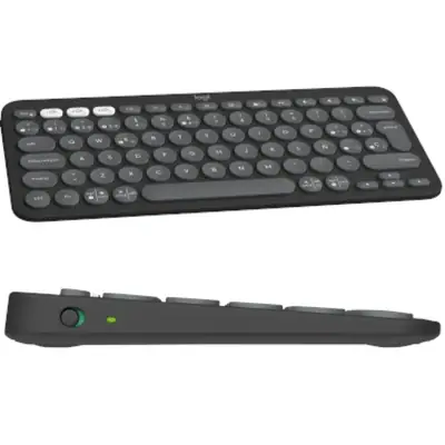 Detalles accesorios de Teclado Bluetooth Multidisposit Logitech K380 Pebble2 Espanol