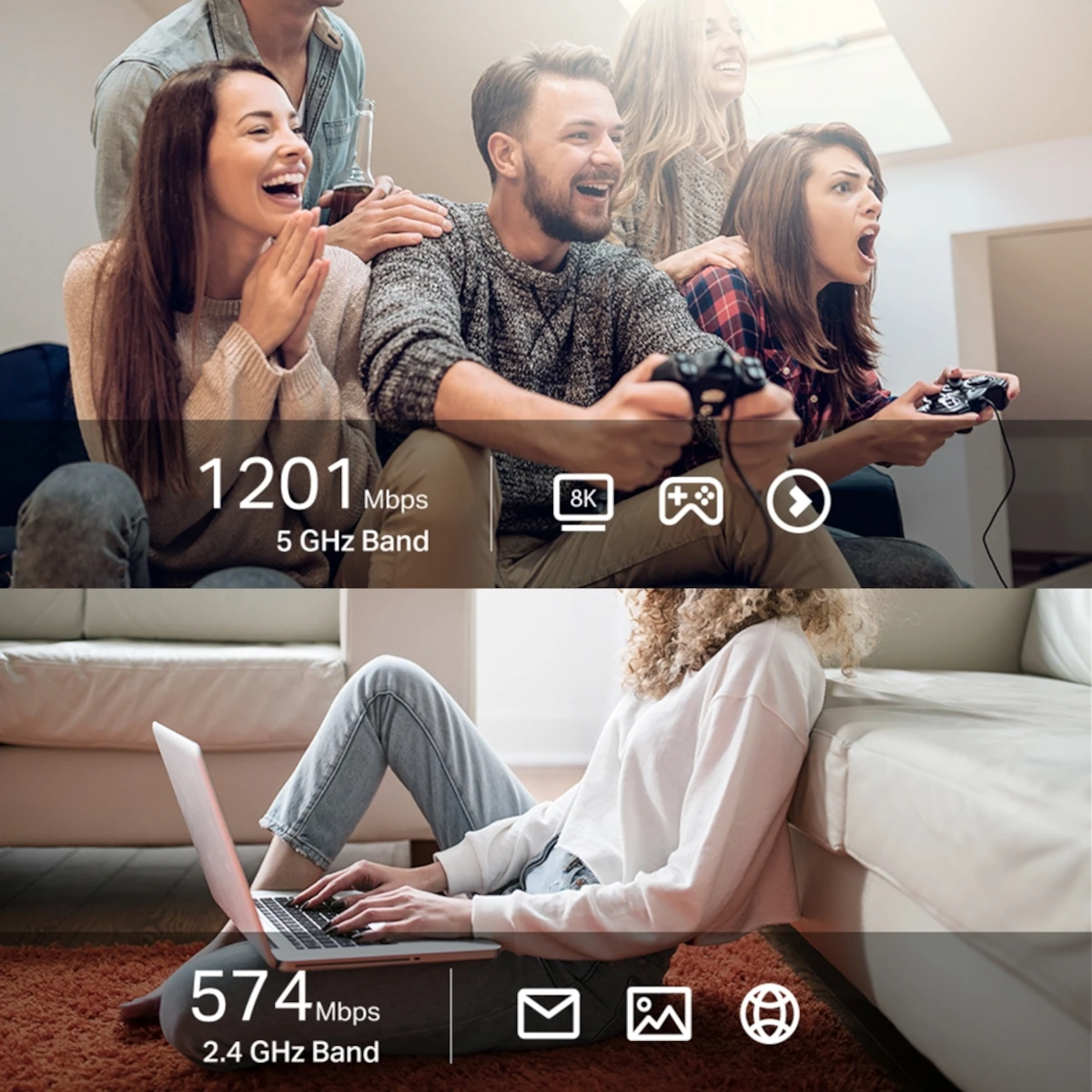 Miniatura 2 de Adaptadores USB a WIFI marca TP-Link modelo ARCHER TX20U PLUS AX1800 WIFI6