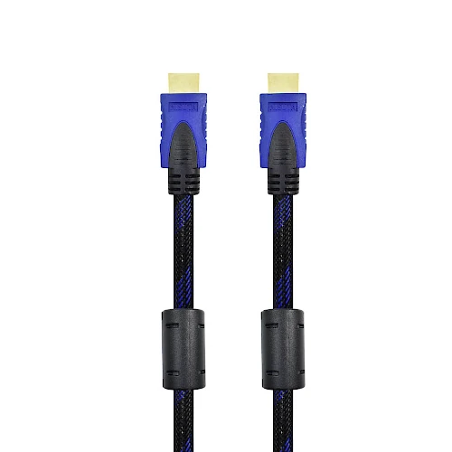Vista lateral de Cable Hdmi Macho - Macho 1,5 Mts V1.4 1080P Acordonado