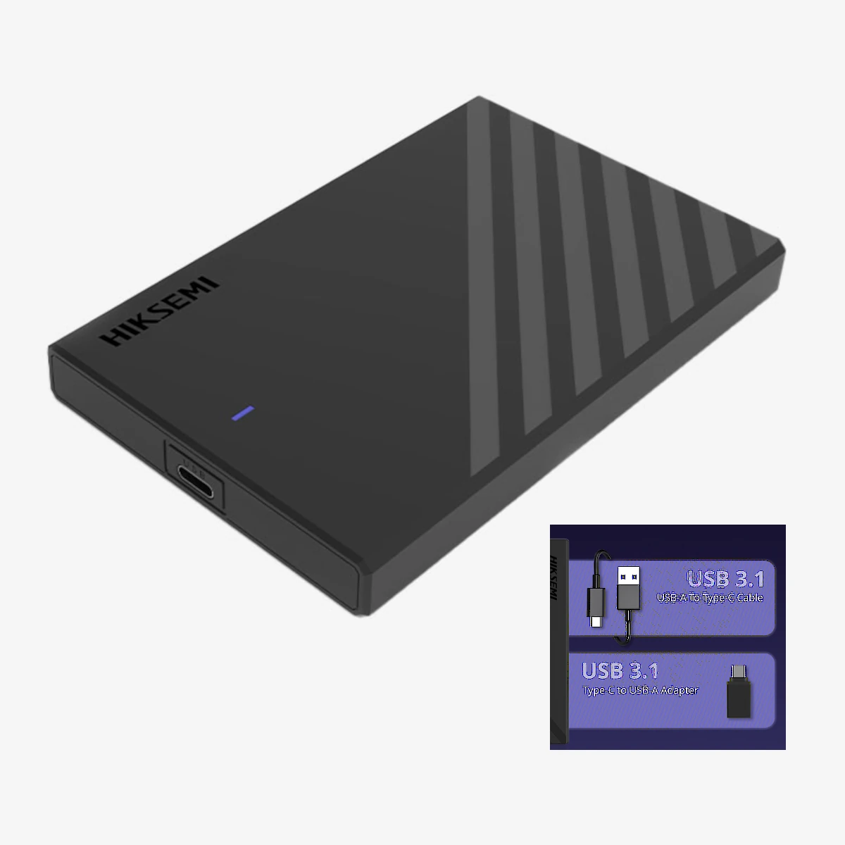 Case Para Disco Duro 2,5 Pulg Sata Usb 3.1 Hiksemi  Case Para Disco Duro 2,5 Pulg Sata Usb 3.1 Hiksemi