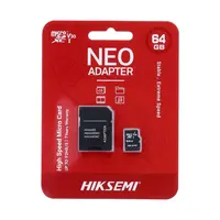 Memoria Micro Sd 64Gb Hiksemi NEO Cl10 C/Adaptador Memoria Micro Sd 64Gb Hiksemi NEO Cl10 C/Adaptador
