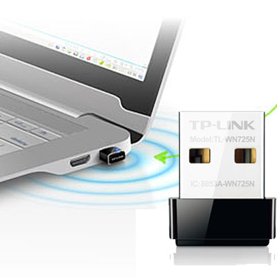 ADAPTADOR WIFI USB 150MBPS TP-LINK MINI TL-WN725N
