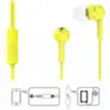 Miniatura 4 de Auriculares intern c/mic p/movil marca Genius modelo HS-M300-AMARILLO