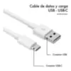 Miniatura 2 de Cables C-C C-A y MicroC marca Arwen modelo USBA-C-FC-2M