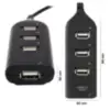 Miniatura 2 de Adaptadores Hub multiplicador marca sin marca modelo BlackPoint A8
