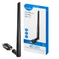  Adaptador Wifi Usb Dual Band Cudy WU1400 Alta Ganancia AC1300