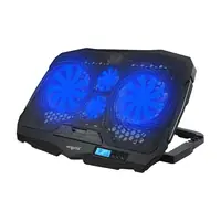 Base Para Notebook Nisuta Nscn93 Reclinable 4 Ventiladores C/ Regulador Velocidad