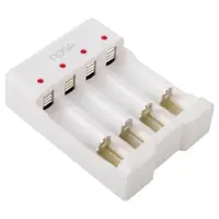 Cargador Para 4 Pilas Aa Aaa USB Noga NG-5900 USB