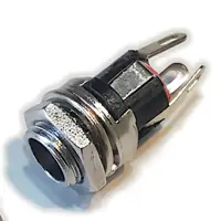 Ficha Dc Hueco 5,5 X 2,1 Mm Jack Hembra Chasis Rosca Delantera C/Corte Ficha Dc Hueco 5,5 X 2,1 Mm Jack Hembra Chasis Rosca Delantera C/Corte