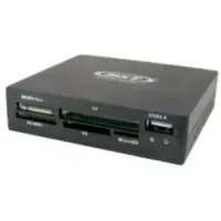 Lector De Tarjetas Interno Para Bahia 3,5 Pulg Negro Lector De Tarjetas Interno Para Bahia 3,5 Pulg Negro