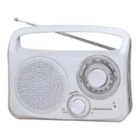 Radio Am/Fm 220V Y Pilas Daihatsu D-Rp400 Blanca Radio Am/Fm 220V Y Pilas Daihatsu D-Rp400 Blanca