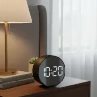 Reloj Despertador Digital Led con espejo DT-6505