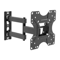 Soporte Tv Pared 43 A 15 Pulg Max 20Kg Inclin+Giro Doble Brazo