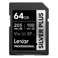 Memoria SD 64Gb Lexar SDXC SILVER PLUS UHS-I
