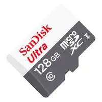 Memoria MicroSD 128Gb Sandisk Ultra CL10 C/Adaptador 100 Mb/S