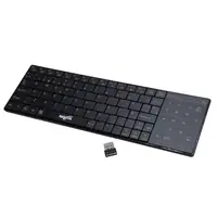 Teclado Nisuta Inalambrico Nswiktv27 Espanol Con Touchpad