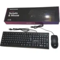 Teclado + Mouse Usb Performance 213966 Espanol Negro