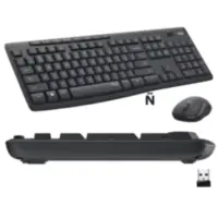 Kit Teclado Y Mouse Logitech Inalambrico Mk295 Silencioso Espanol Kit Teclado Y Mouse Logitech Inalambrico Mk295 Silencioso Espanol